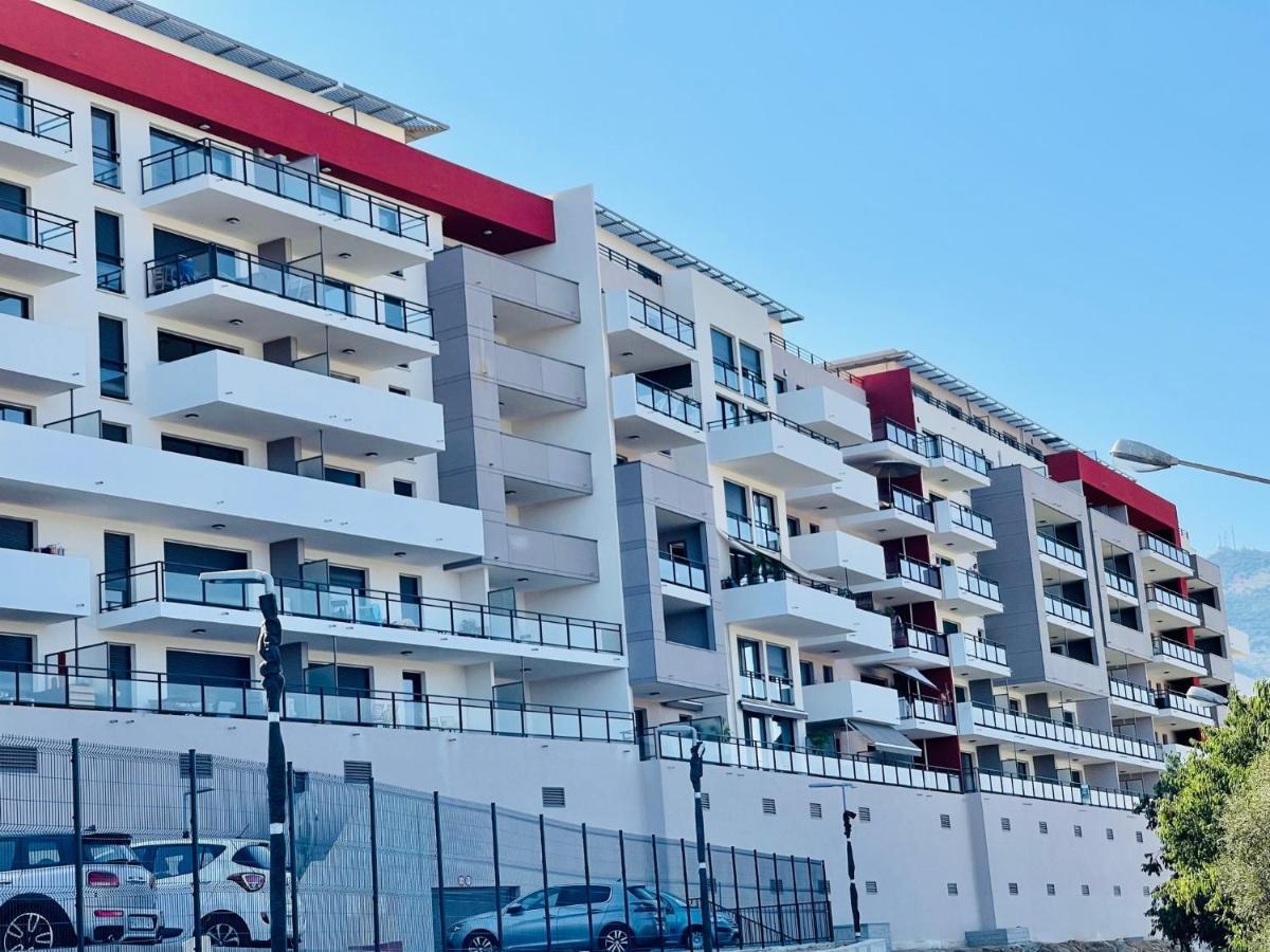 Ajaccio T2 Grand Standing Neuf - Centre Ville Et Plages - 4 Personnes - Parking Prive Eksteriør billede