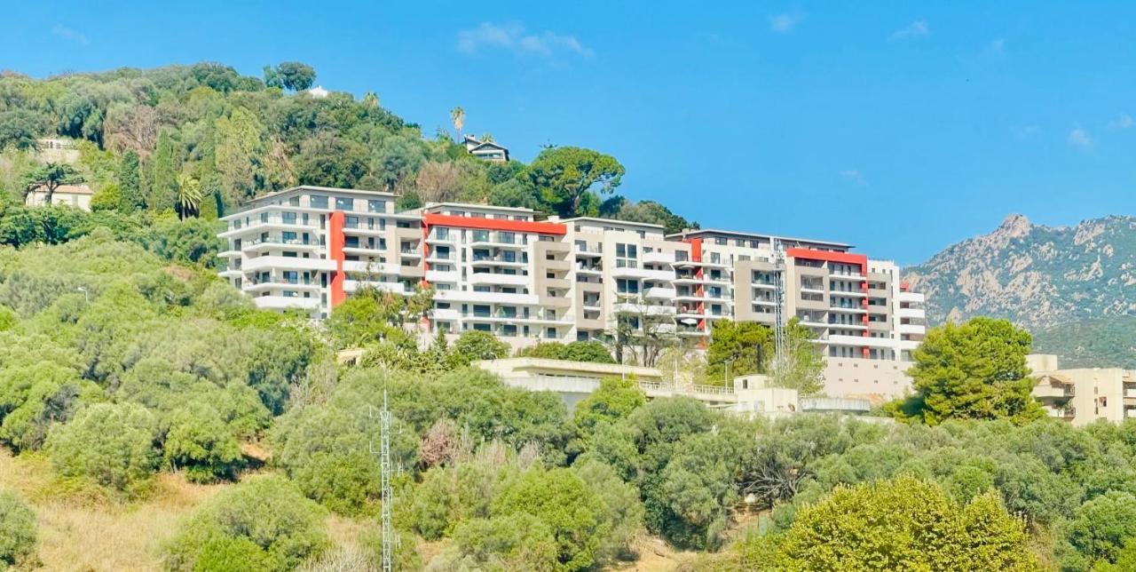 Ajaccio T2 Grand Standing Neuf - Centre Ville Et Plages - 4 Personnes - Parking Prive Eksteriør billede